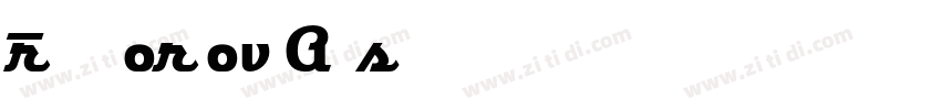 RegulatorNovaAlts De字体转换